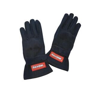 NWOT RaceQuip black RaceQuip 355 Series driving gloves sz XS/7